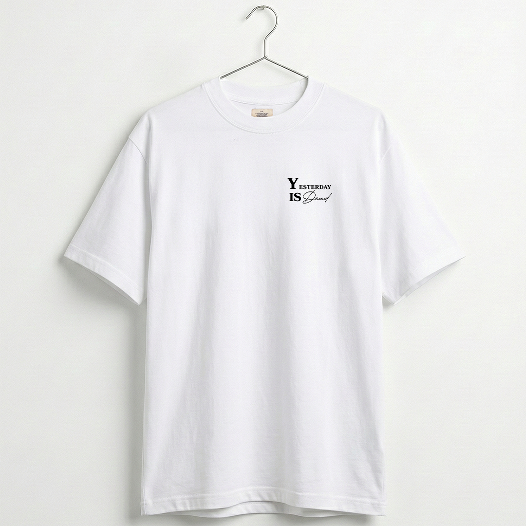 Horsemen Tee White/Black - Bold Streetwear T-Shirt | Yesterday is