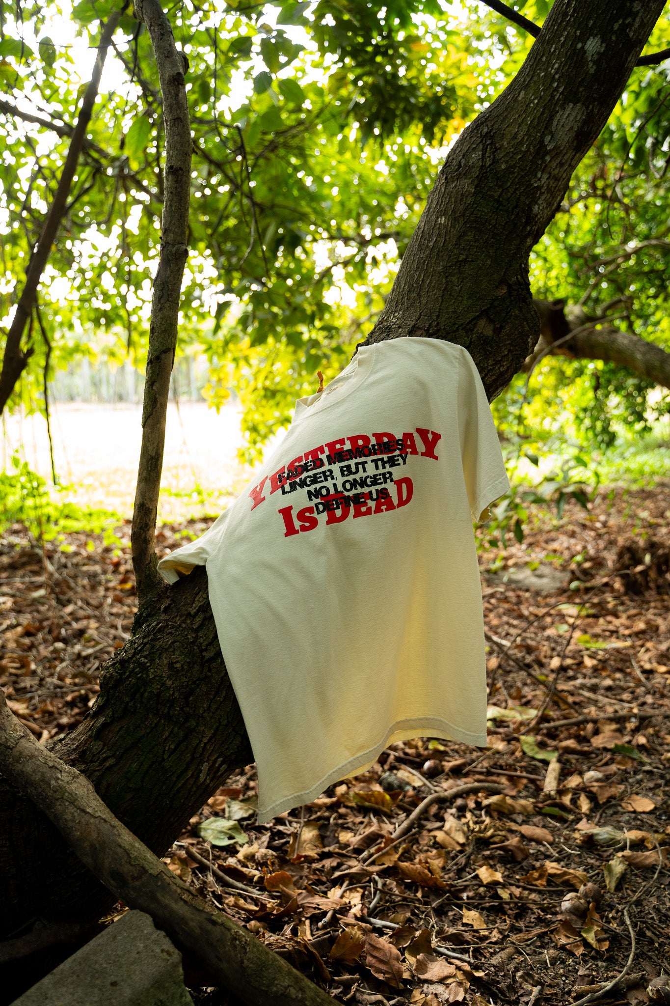 THROUGH THE HAZE TEE CREAM | Yesterday is Dead