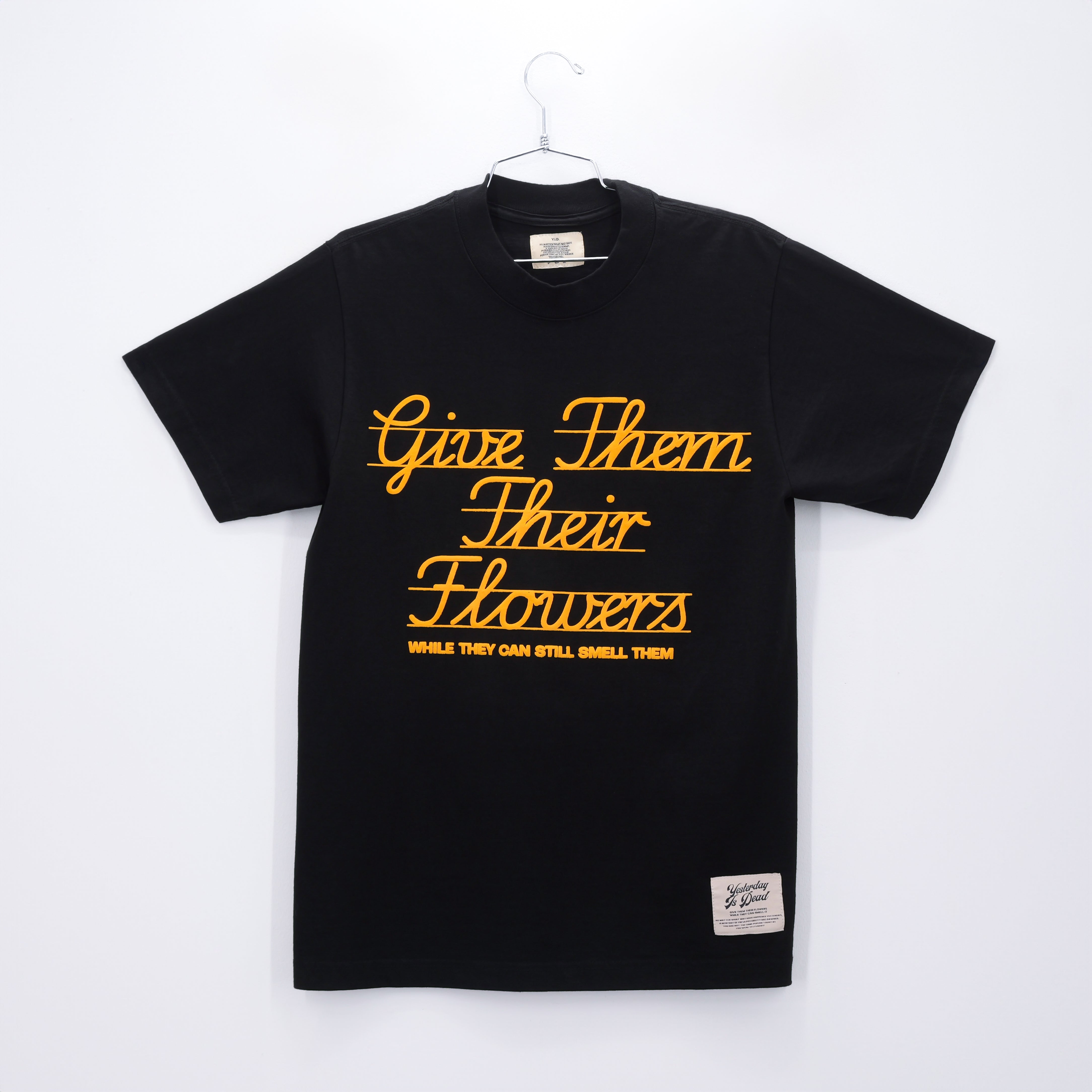 SPELL OUT TEE BLACK