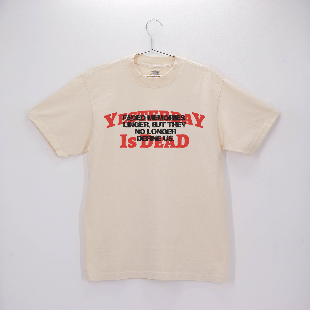 THROUGH THE HAZE TEE CREAM | Yesterday is Dead