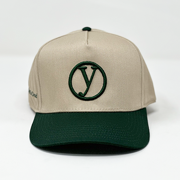 LOGO HAT TAN/FOREST