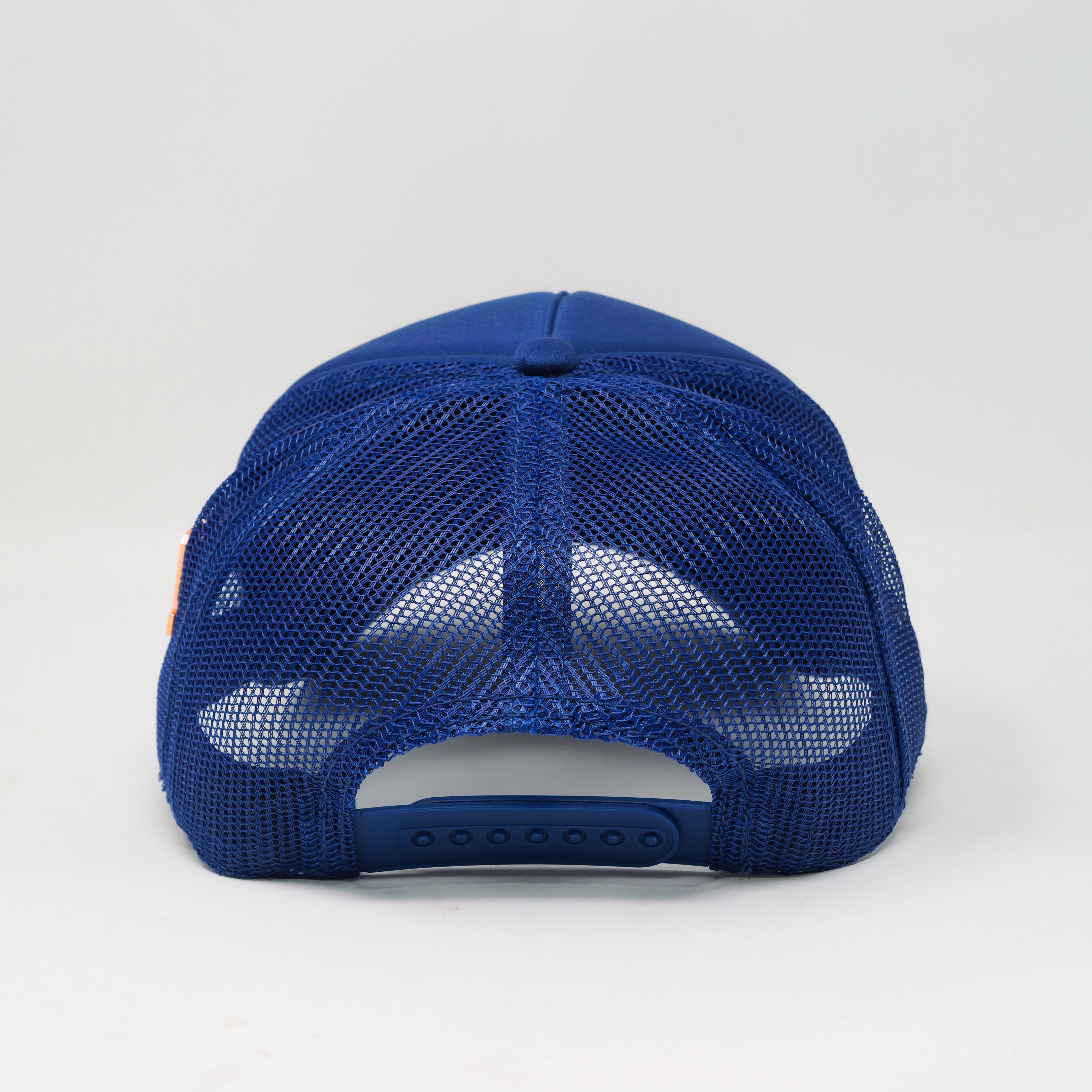 FLOWER SHOP TRUCKER HAT COBALT