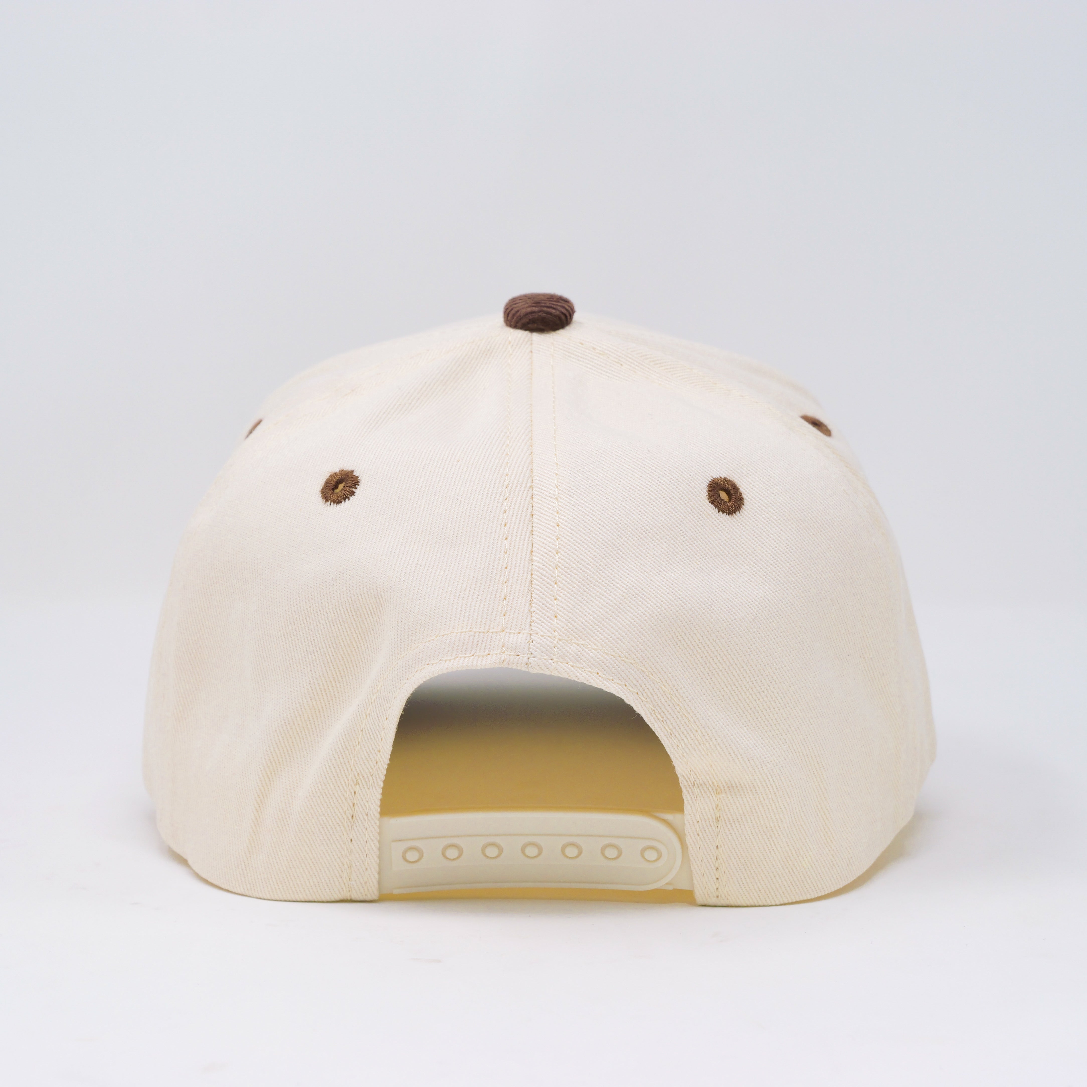 SCRIPT LOGO CORDUROY HAT CREAM/BROWN