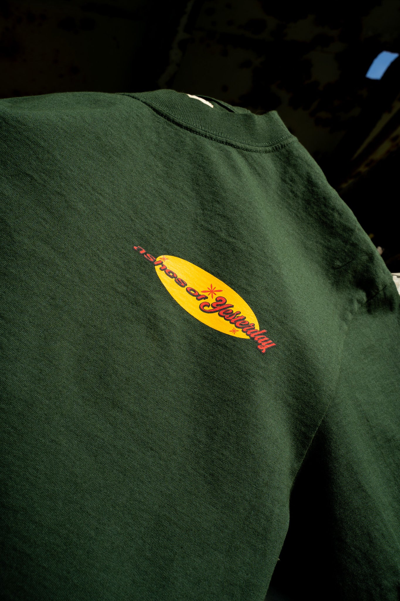 ASHES TO ASHES TEE MOSS
