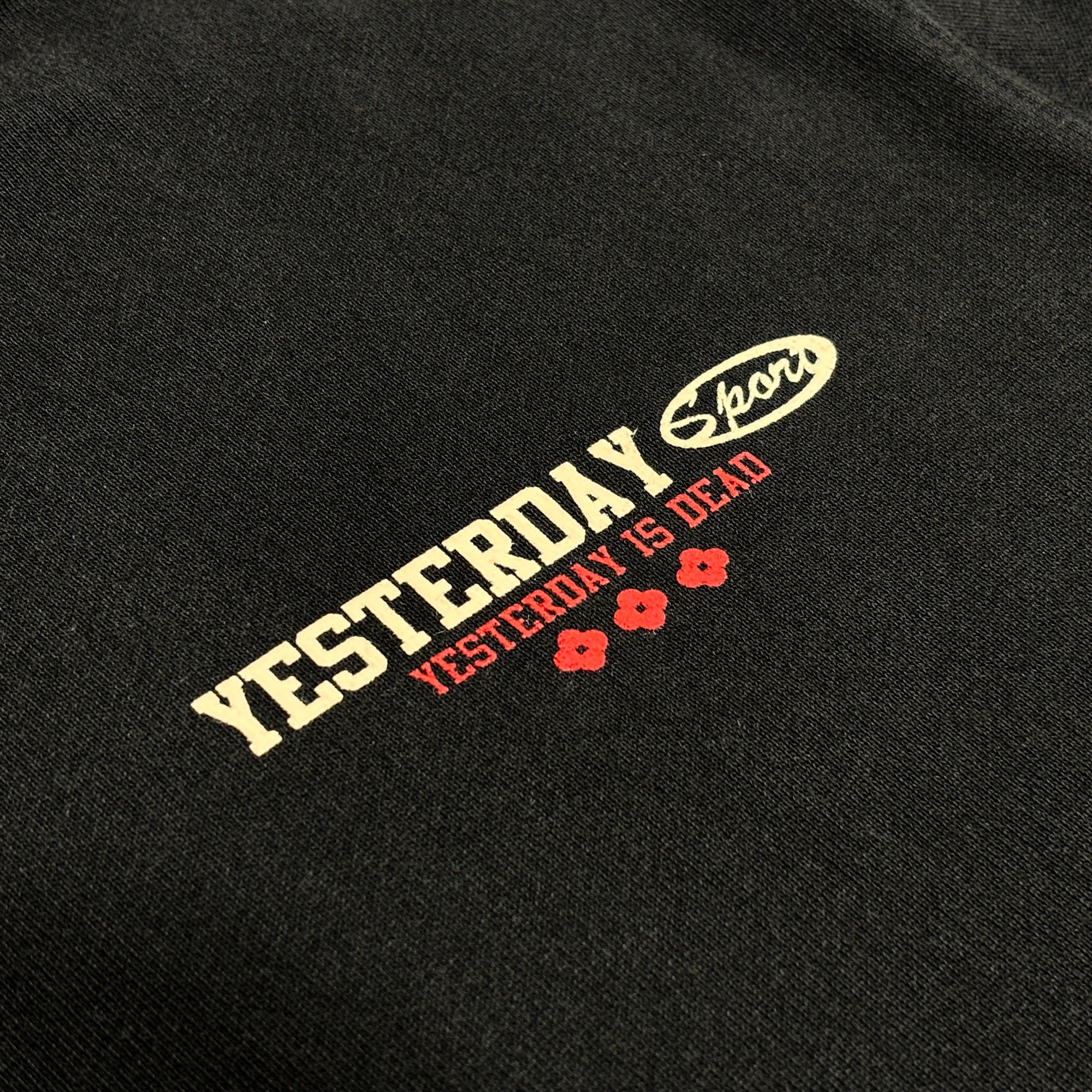 Yesterday Sport Hoodie (Black/Red)