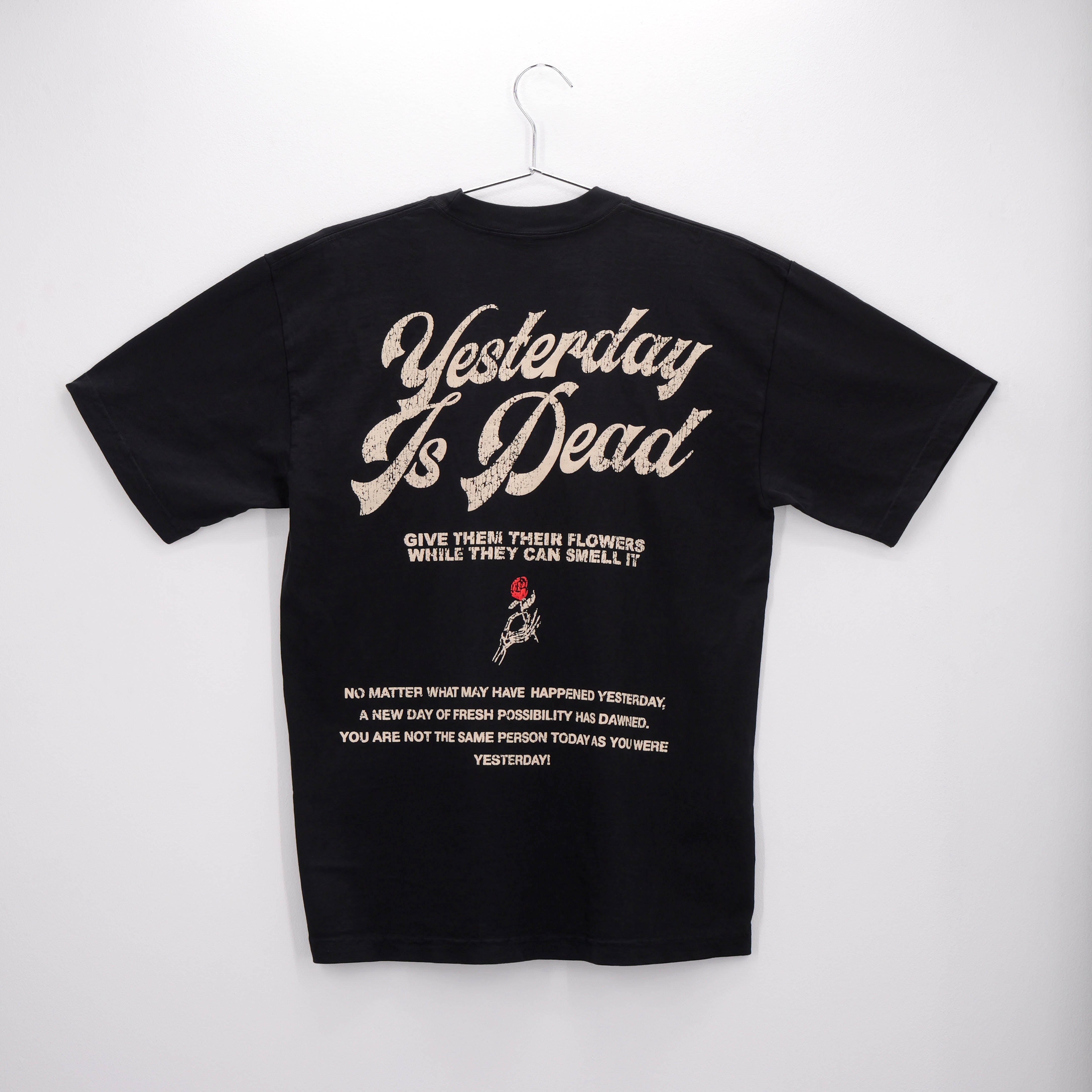 新品同様✨ Flower by EDIE PARKER Tシャツ FRESH POSSIBILITIES TEE BLACK | Yesterday is Dead