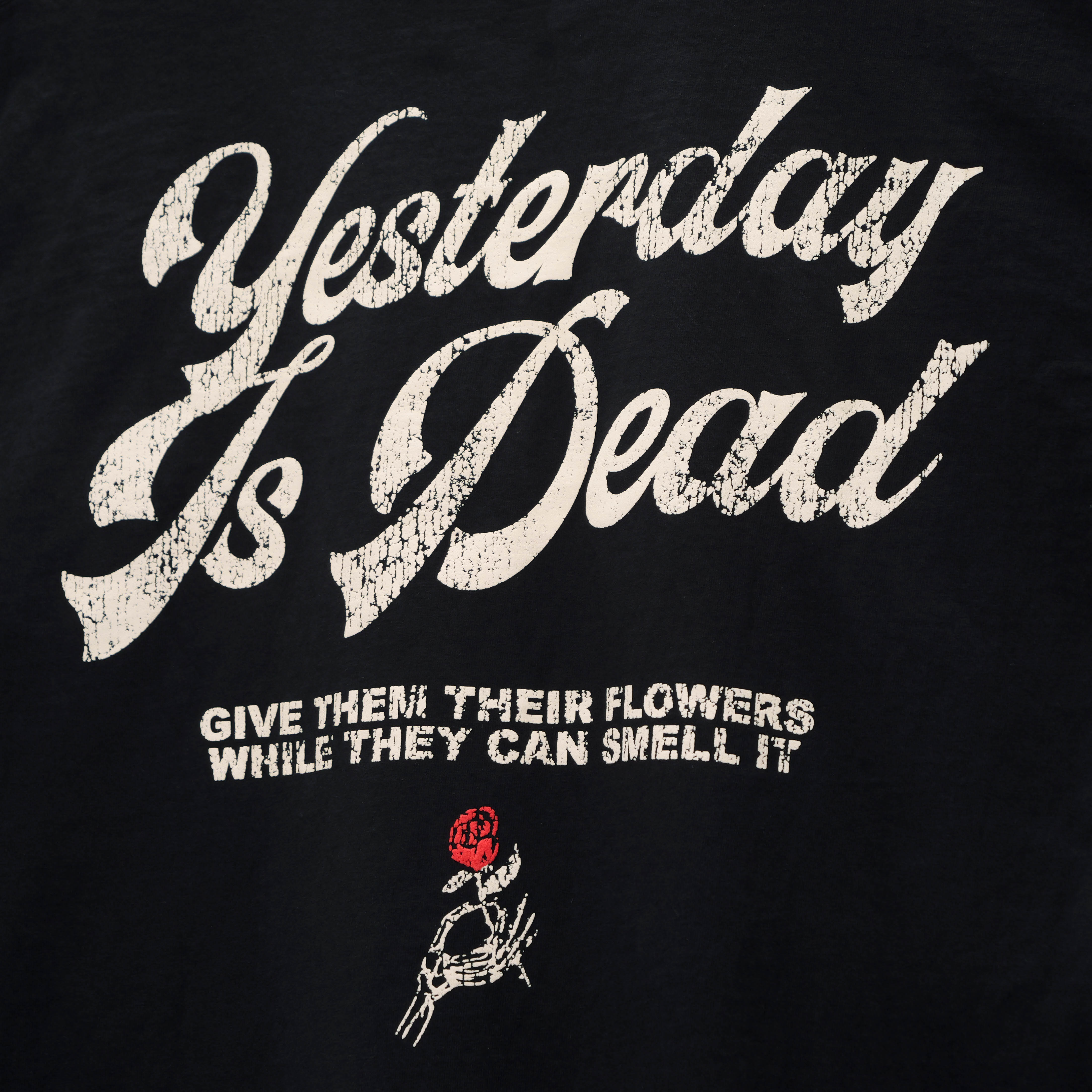 FRESH POSSIBILITIES TEE BLACK | Yesterday is Dead