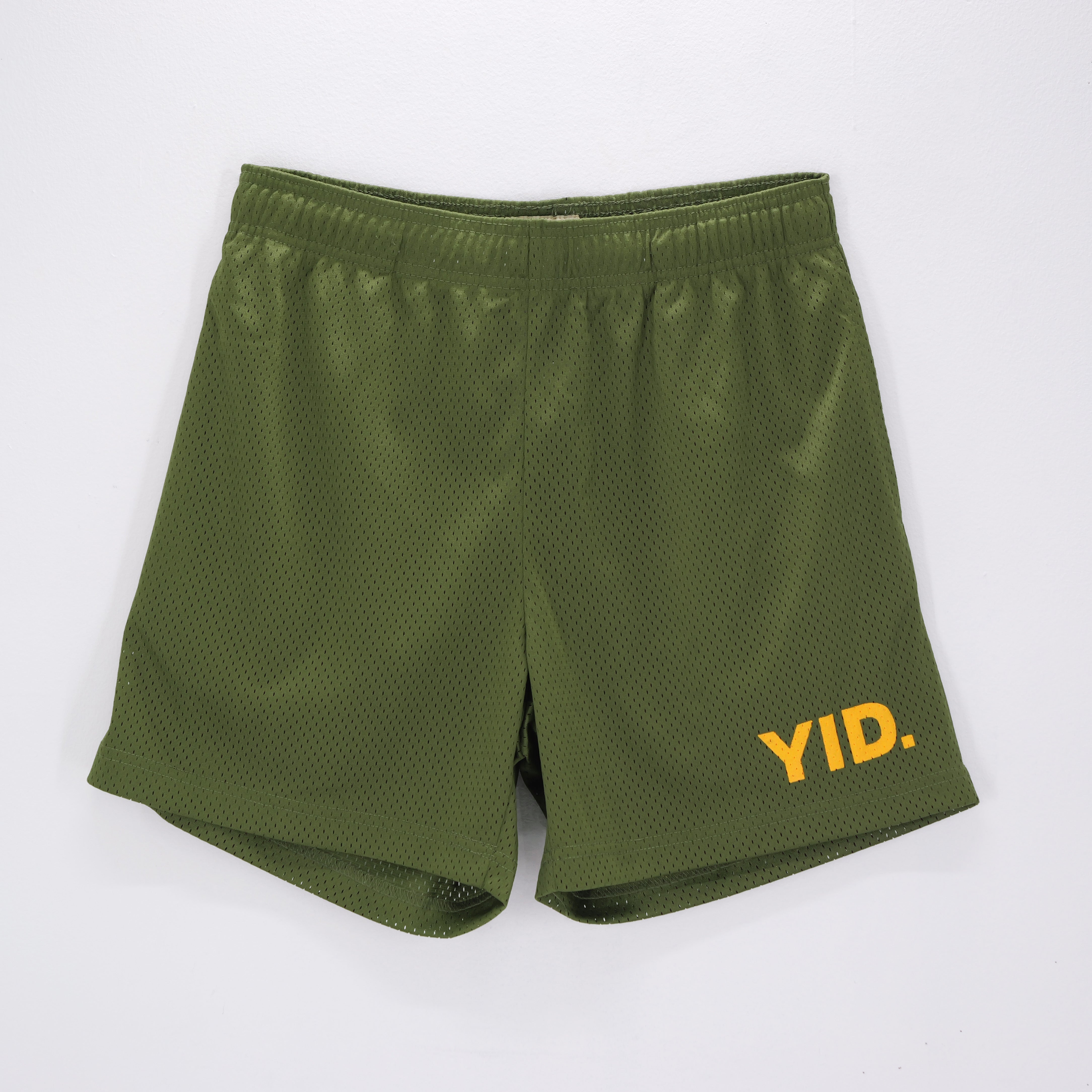 CORE MESH SHORTS OLIVE | Yesterday is Dead