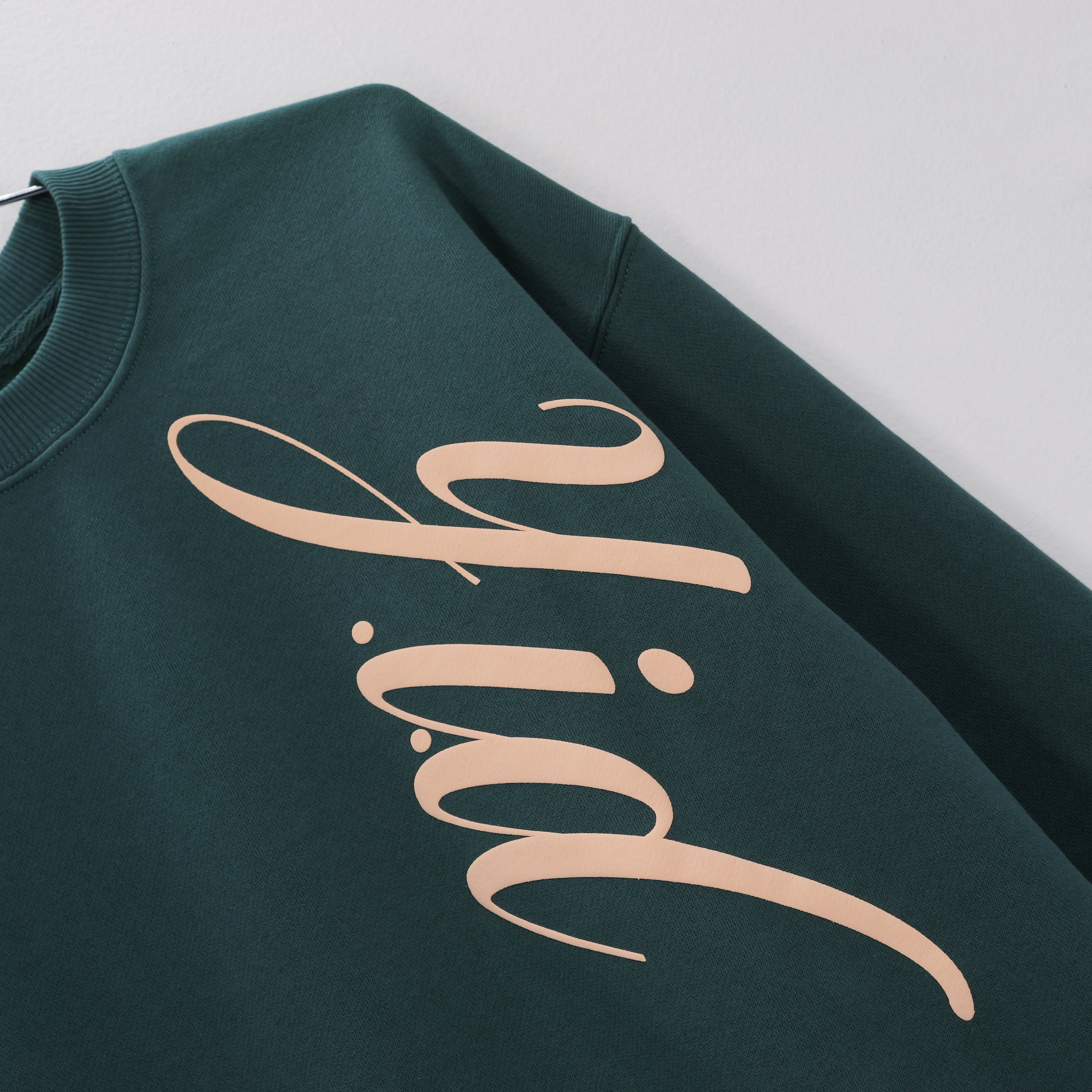BLOOM CREWNECK GREEN | Yesterday is Dead